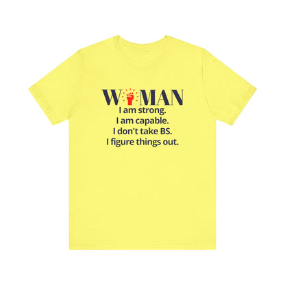 I AM WOMAN POWER TEE