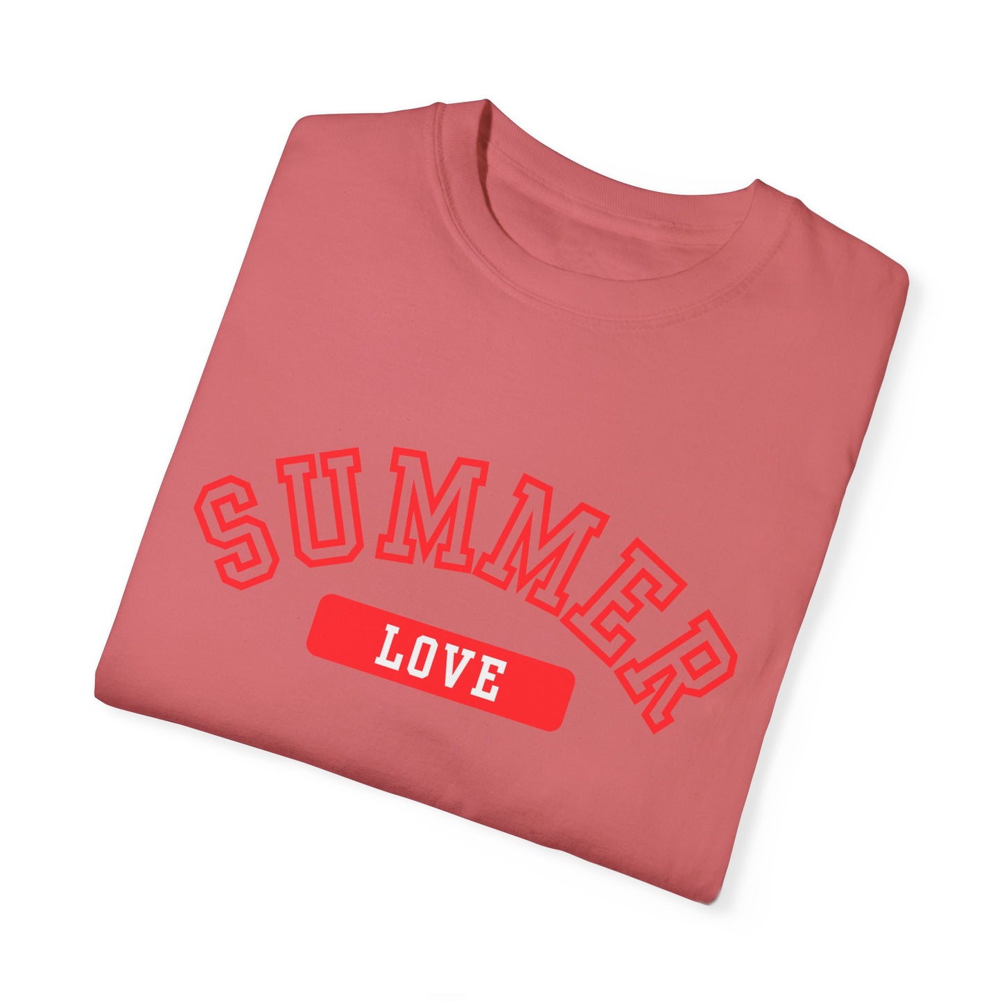 SUMMER LOVE UNISEX GARMENT-DYED T-SHIRT