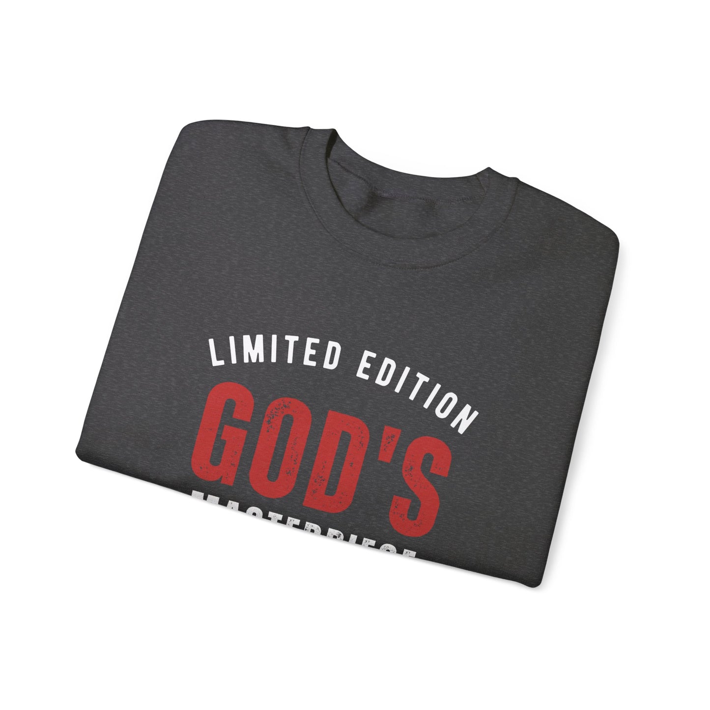 LIMITED EDITION GOD'S MASTERPIECE UNISEX NUBLEND® CREWNECK SWEATSHIRT