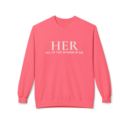 HER | All of the Women in Me Crewneck Sweatshirt