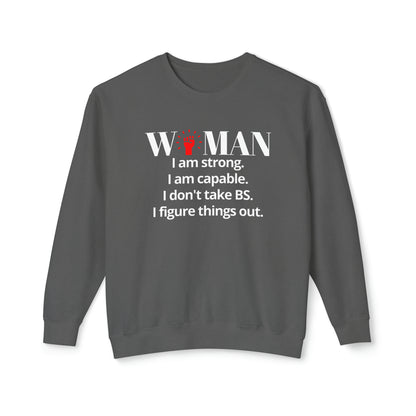 WOMAN POWER PREMIUM CREWNECK SWEATSHIRT