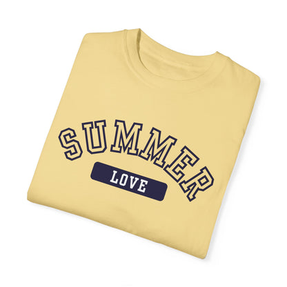 SUMMER LOVE UNISEX GARMENT-DYED T-SHIRT