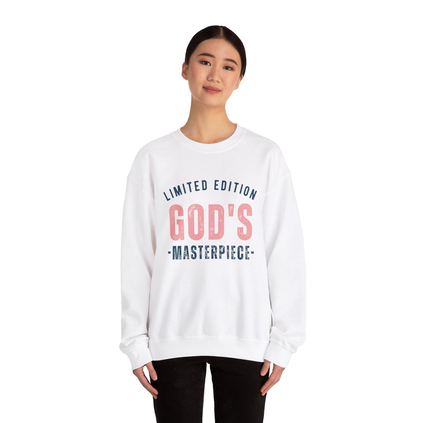 LIMITED EDITION GOD'S MASTERPIECE UNISEX NUBLEND® CREWNECK SWEATSHIRT