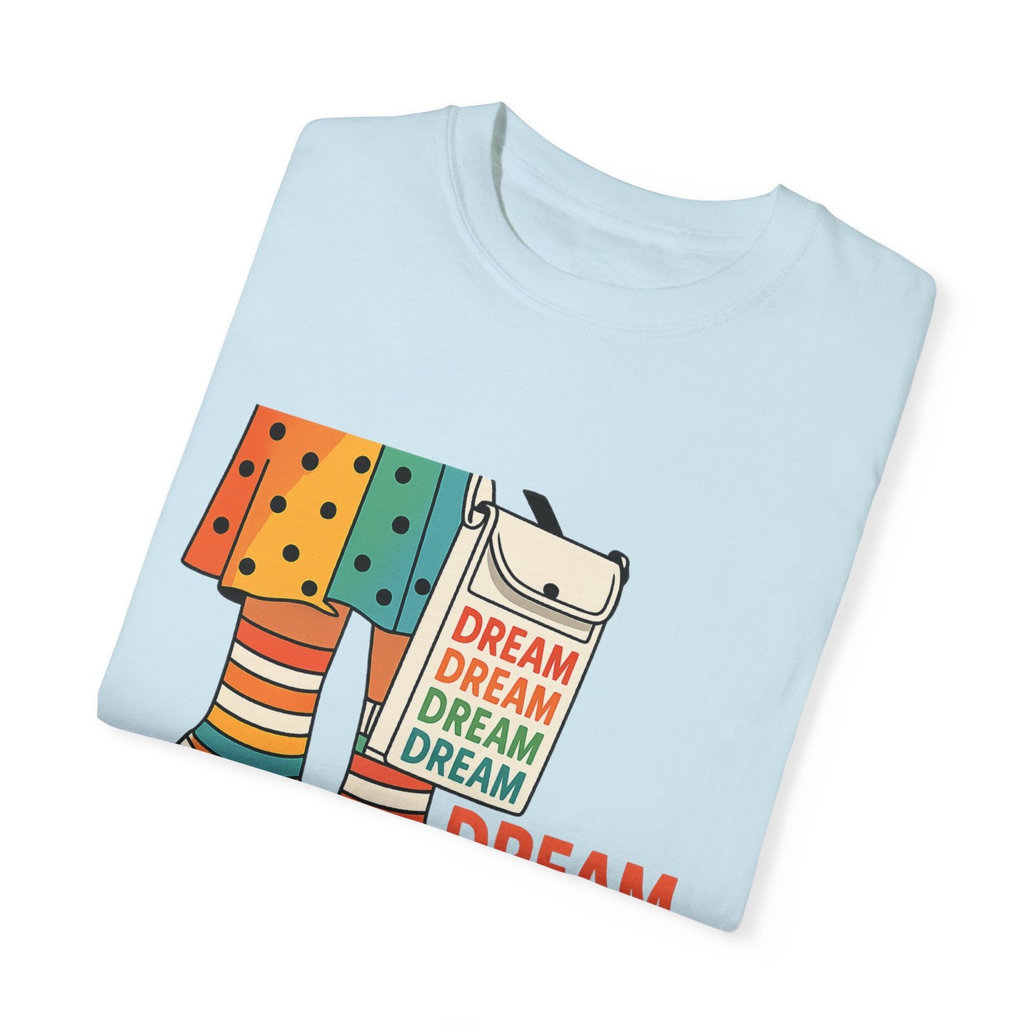 Dream Out Loud Rainbow-Inspired T-shirt with Empowering Message