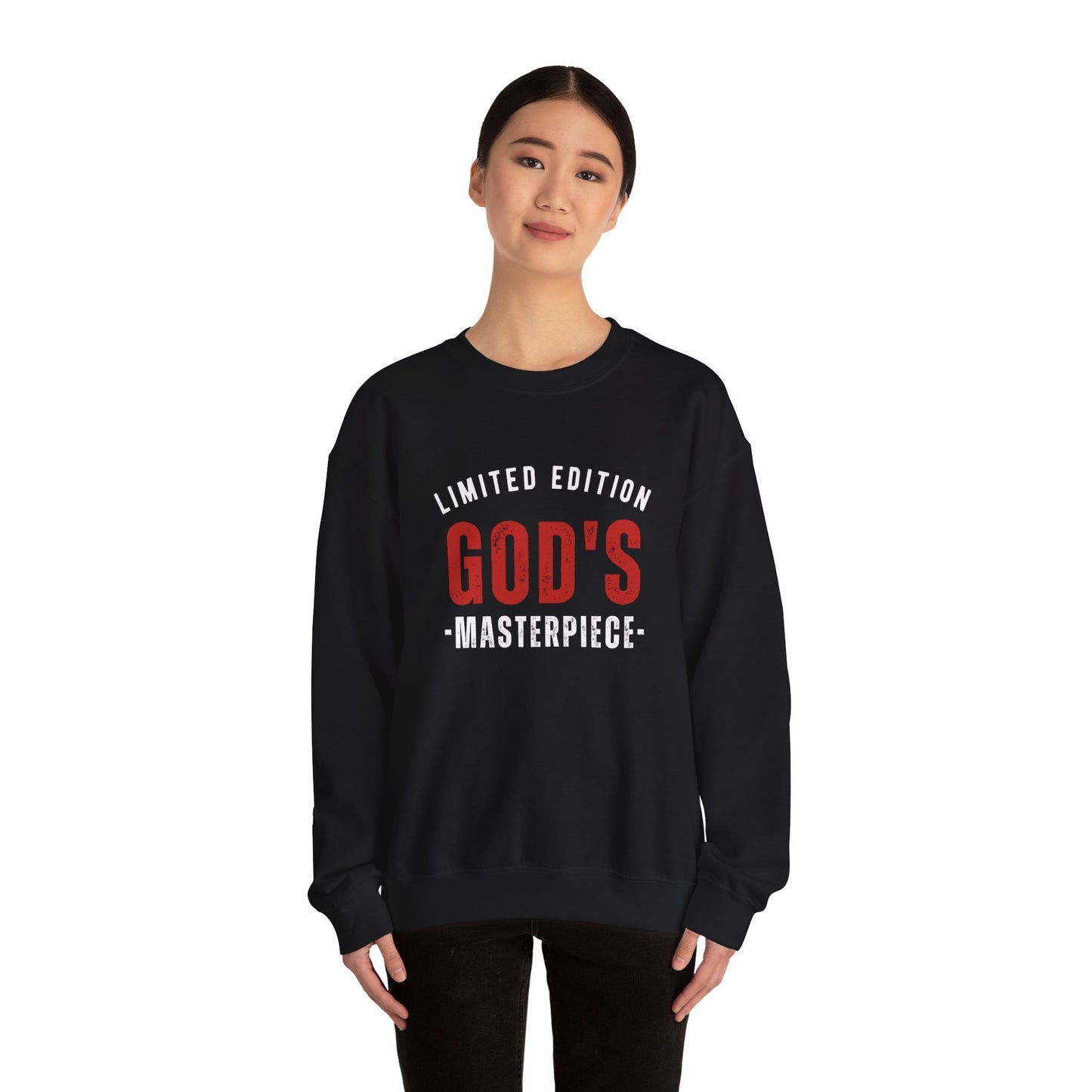 LIMITED EDITION GOD'S MASTERPIECE UNISEX NUBLEND® CREWNECK SWEATSHIRT