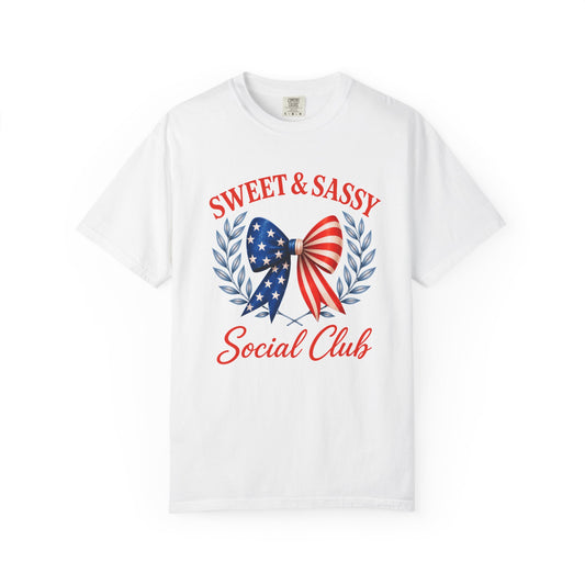 Sweet & Sassy Social Club Americana Commemorative Tee