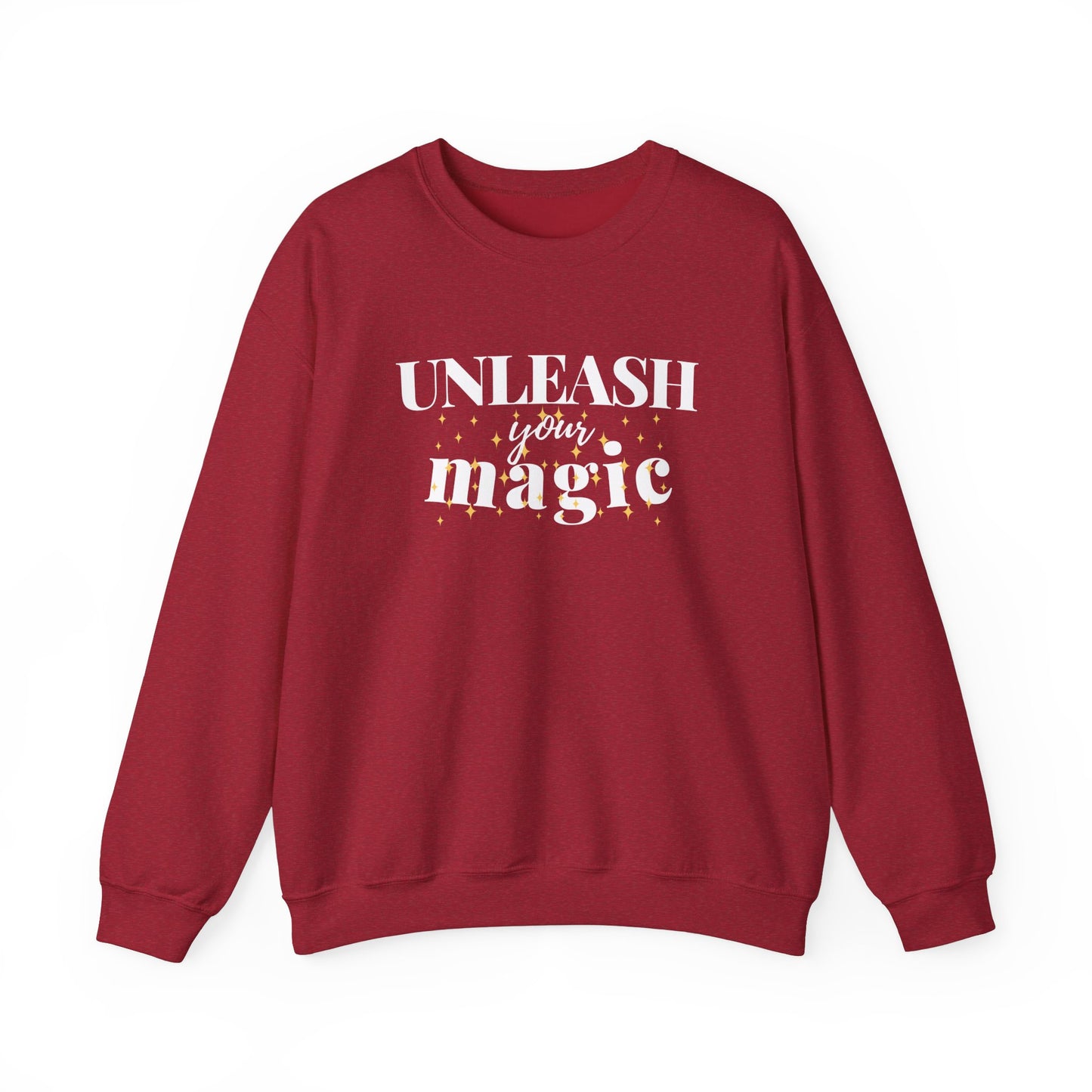 "UNLEASH YOUR MAGIC" UNISEX CREWNECK SWEATSHIRT