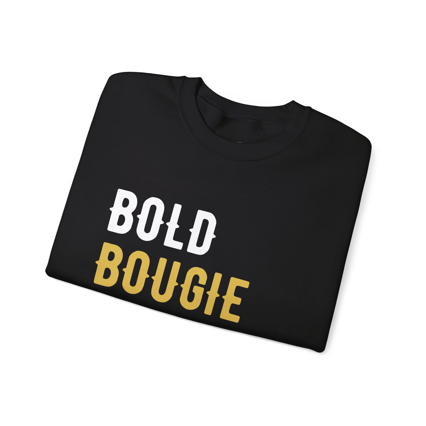 BOLD BOUGIE & BRIGHT UNISEX PREMIUM CREWNECK SWEATSHIRT