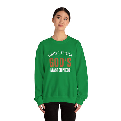 LIMITED EDITION GOD'S MASTERPIECE UNISEX NUBLEND® CREWNECK SWEATSHIRT