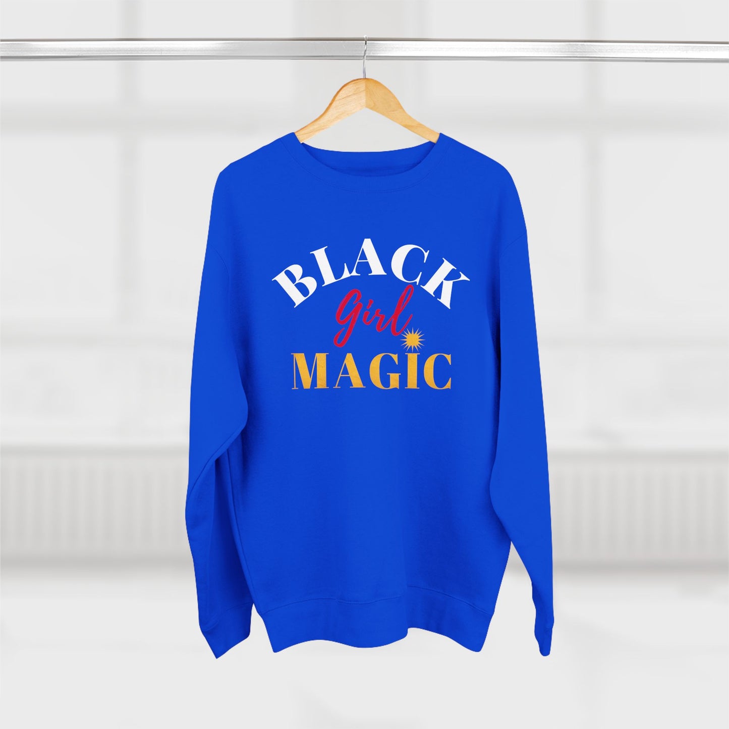 Black Girl Magic Crewneck Sweatshirt - Shine Bright Inspiration