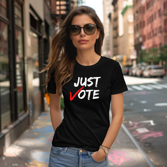 JUST VOTE UNISEX TEE