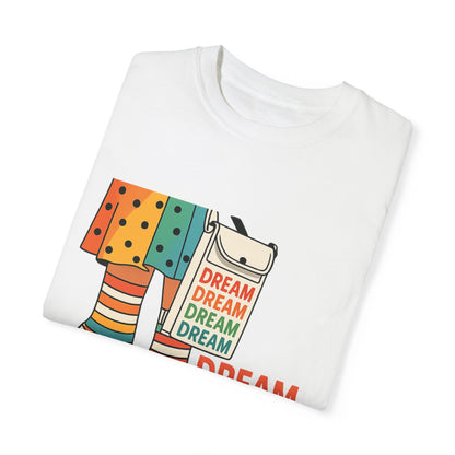 Dream Out Loud Rainbow-Inspired T-shirt with Empowering Message