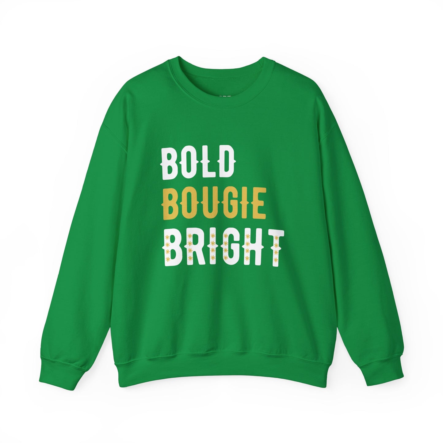 BOLD BOUGIE & BRIGHT UNISEX PREMIUM CREWNECK SWEATSHIRT