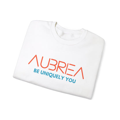 AUBRIEA LOGO CREWNECK SWEATSHIRT