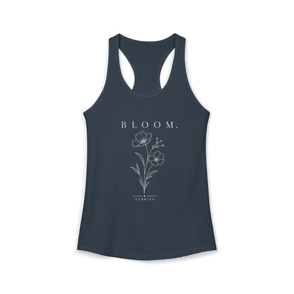 BLOOM. Racerback Tank Top
