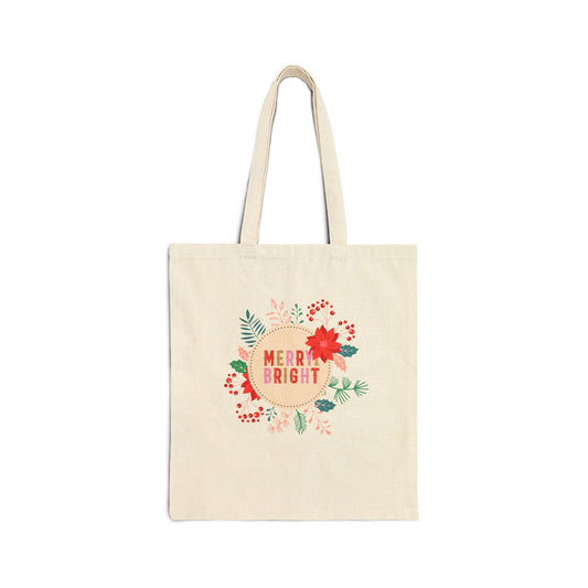 MERRY & BRIGHT - CHRISTMAS TOTE BAG