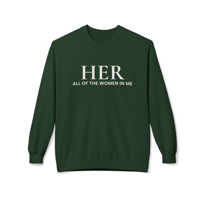 HER | All of the Women in Me Crewneck Sweatshirt