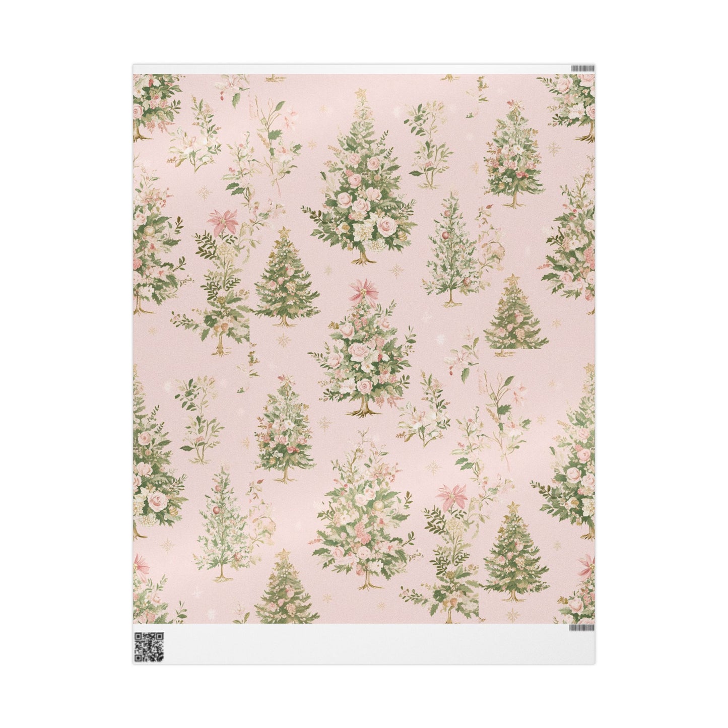 Lux Vintage Coquette Christmas Gift Wrap