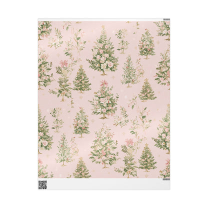 Lux Vintage Coquette Christmas Gift Wrap