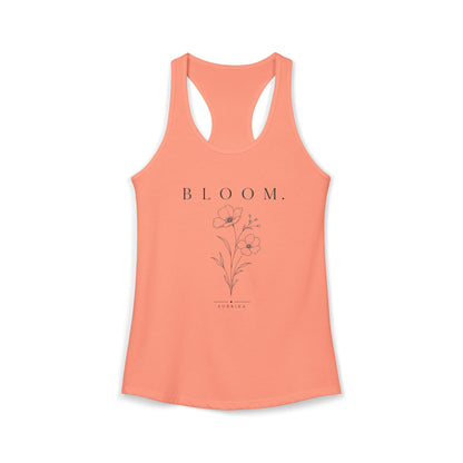 BLOOM. Racerback Tank Top
