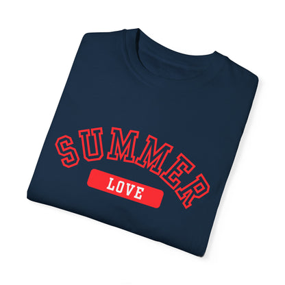 SUMMER LOVE UNISEX GARMENT-DYED T-SHIRT