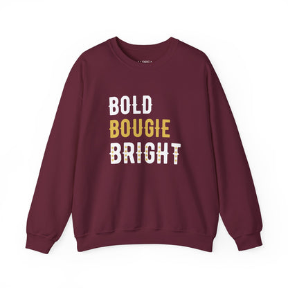 BOLD BOUGIE & BRIGHT CHRISTMAS SWEATSHIRT