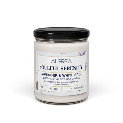 Aubriea's Luminous Whispers Scented Soy Candle Collection