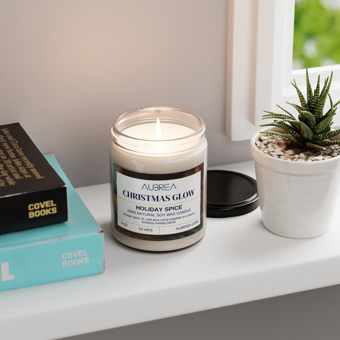 Aubriea's Luminous Whispers Scented Soy Candle Collection