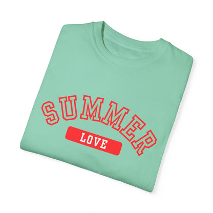 SUMMER LOVE UNISEX GARMENT-DYED T-SHIRT