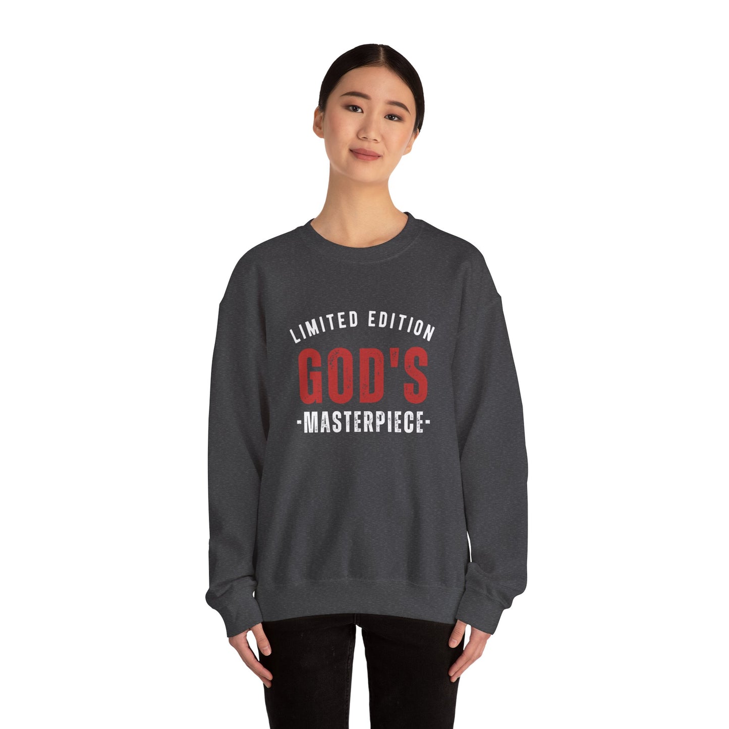 LIMITED EDITION GOD'S MASTERPIECE UNISEX NUBLEND® CREWNECK SWEATSHIRT