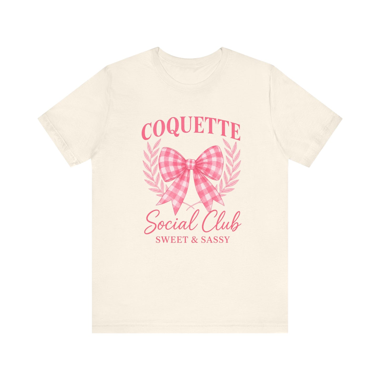Sweet & Sassy Coquette Social Club Tee