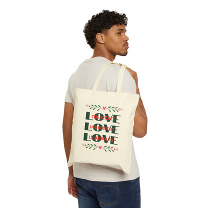 THE SECRET INGREDIENT IS ALWAYS LOVE - CHRISTMAS TOTE BAG