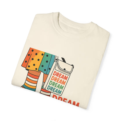 Dream Out Loud Rainbow-Inspired T-shirt with Empowering Message