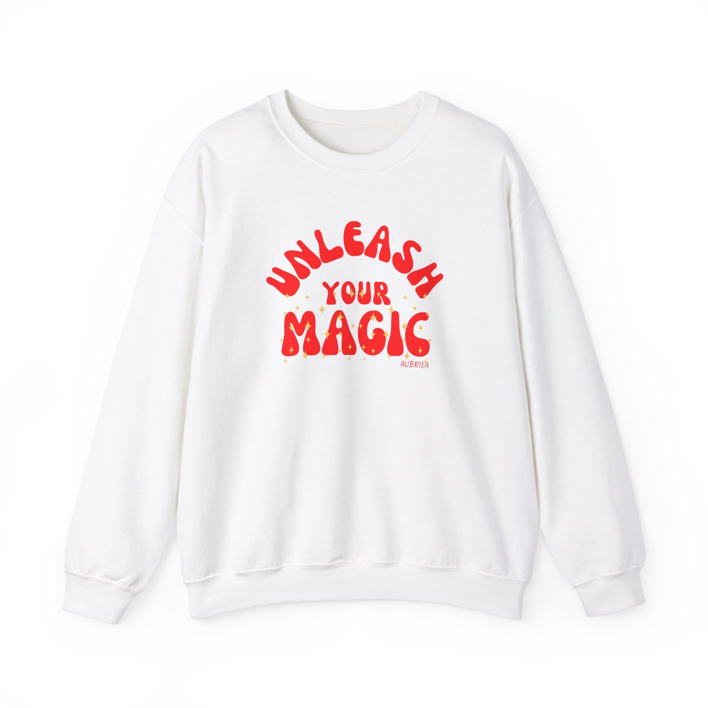 "UNLEASH YOUR MAGIC" UNISEX CREWNECK SWEATSHIRT