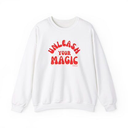 "UNLEASH YOUR MAGIC" UNISEX CREWNECK SWEATSHIRT