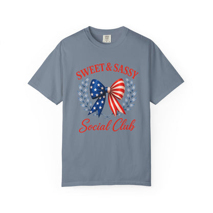 Sweet & Sassy Social Club Americana Commemorative Tee