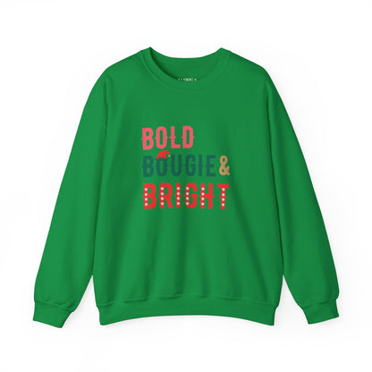 BOLD BOUGIE & BRIGHT CHRISTMAS SWEATSHIRT