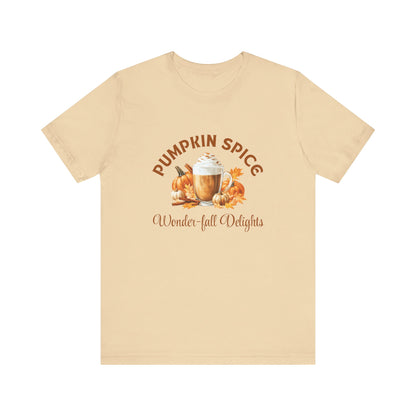 Pumpkin Spice & Wonder-fall Delights T-shirt