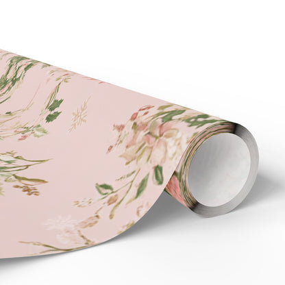 Lux Vintage Coquette Christmas Gift Wrap