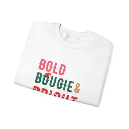 BOLD BOUGIE & BRIGHT CHRISTMAS SWEATSHIRT