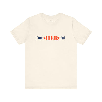PowHERful Tee – A Tribute to a Woman's Power