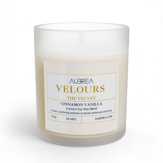 VELOURS | Cinnamon & Vanilla Soy Candle