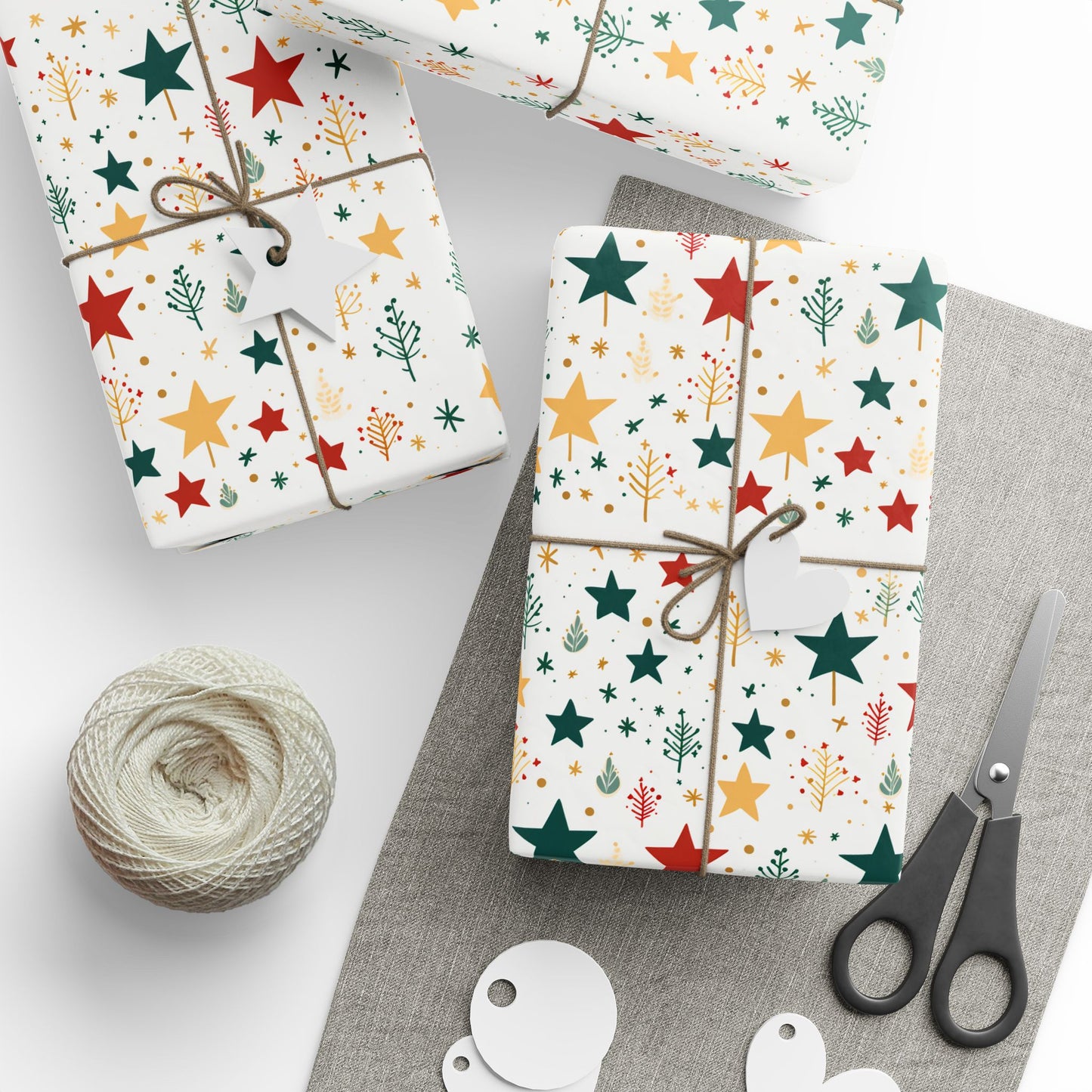 Scandinavian Christmas Gift Wrapping Paper