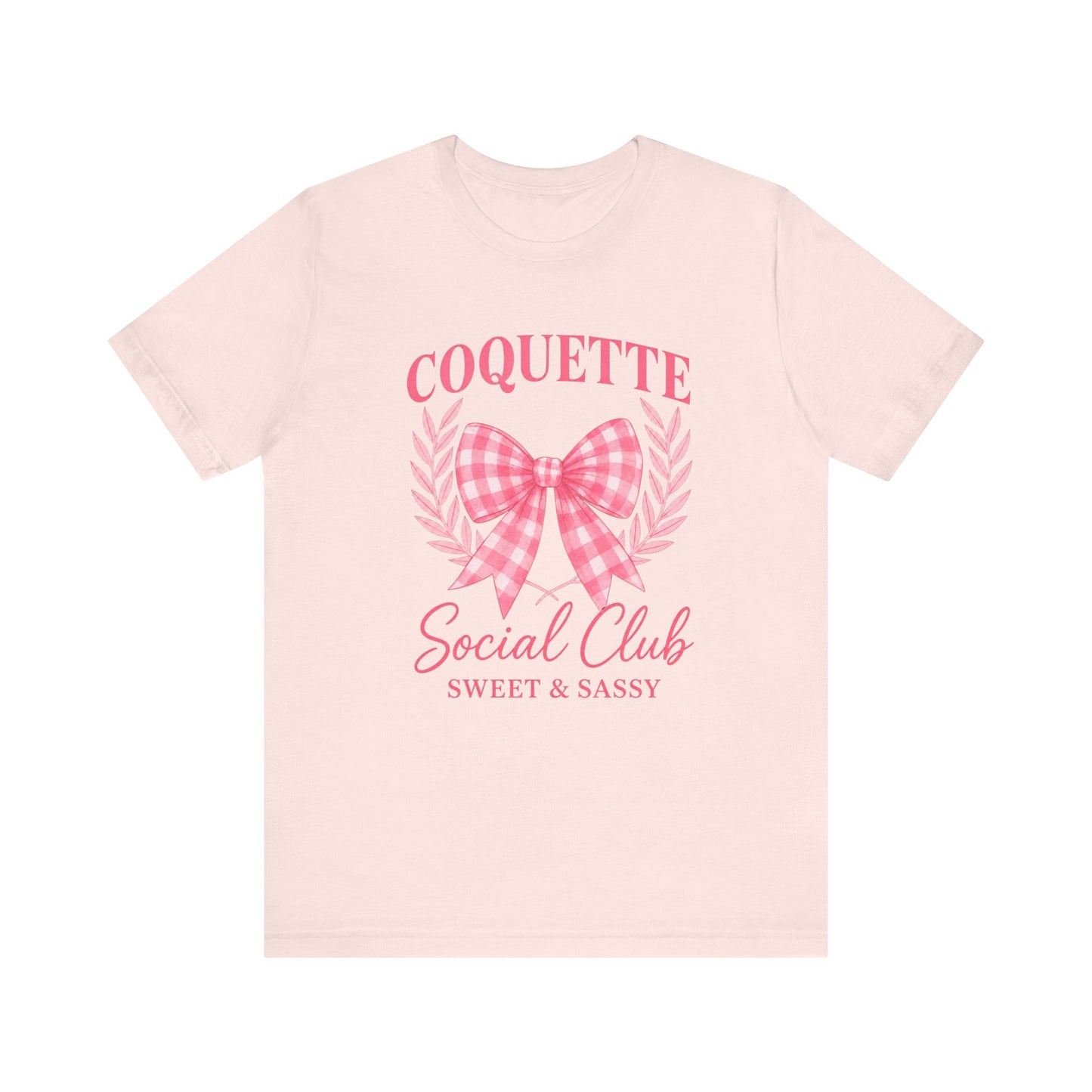 Sweet & Sassy Coquette Social Club Tee