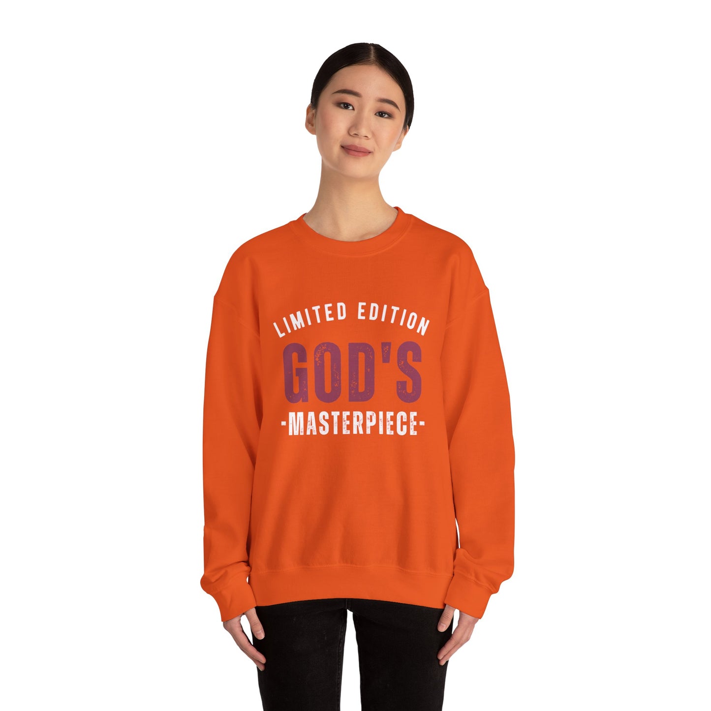 LIMITED EDITION GOD'S MASTERPIECE UNISEX NUBLEND® CREWNECK SWEATSHIRT