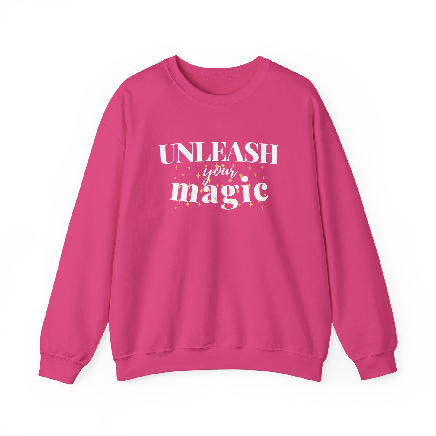 "UNLEASH YOUR MAGIC" UNISEX CREWNECK SWEATSHIRT