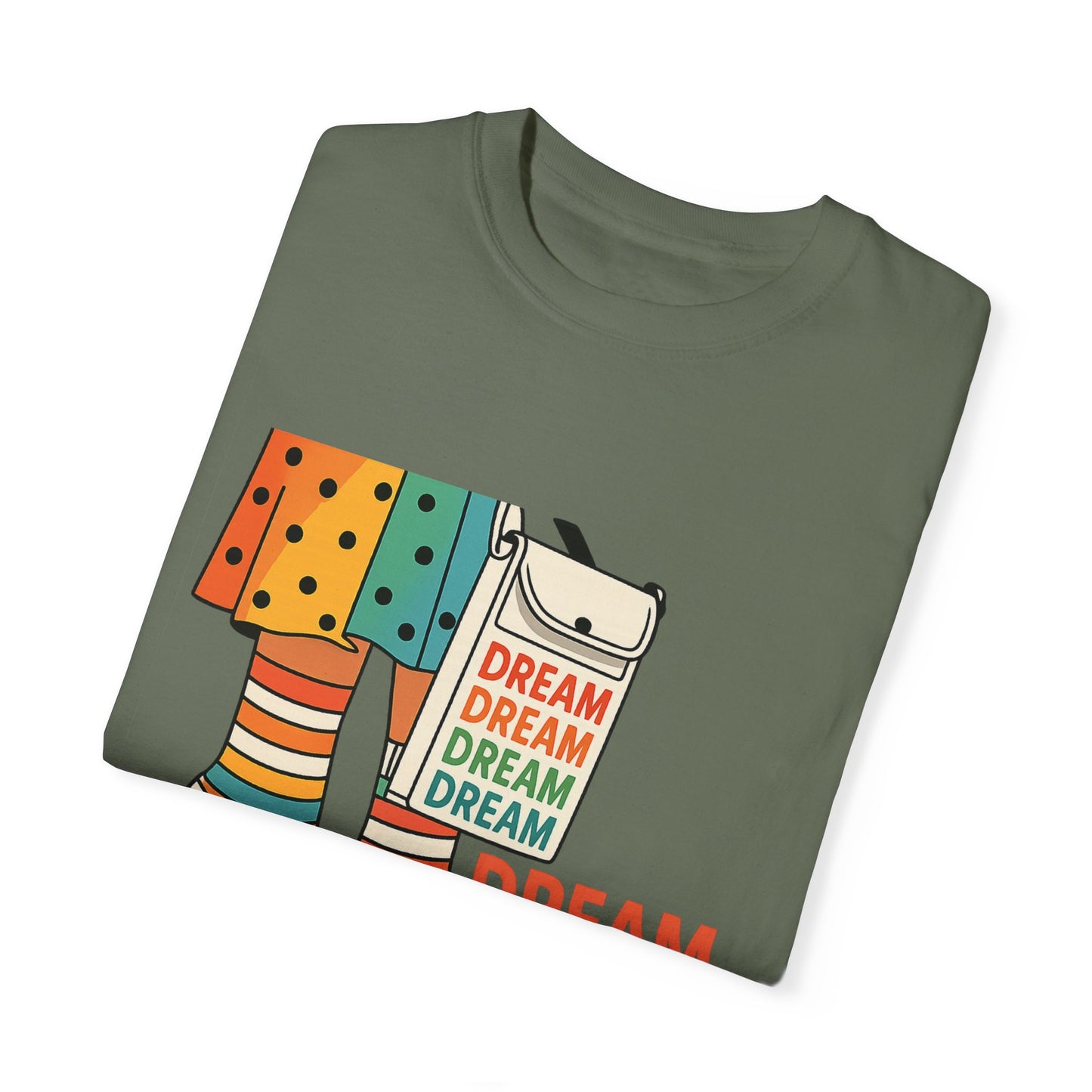Dream Out Loud Rainbow-Inspired T-shirt with Empowering Message
