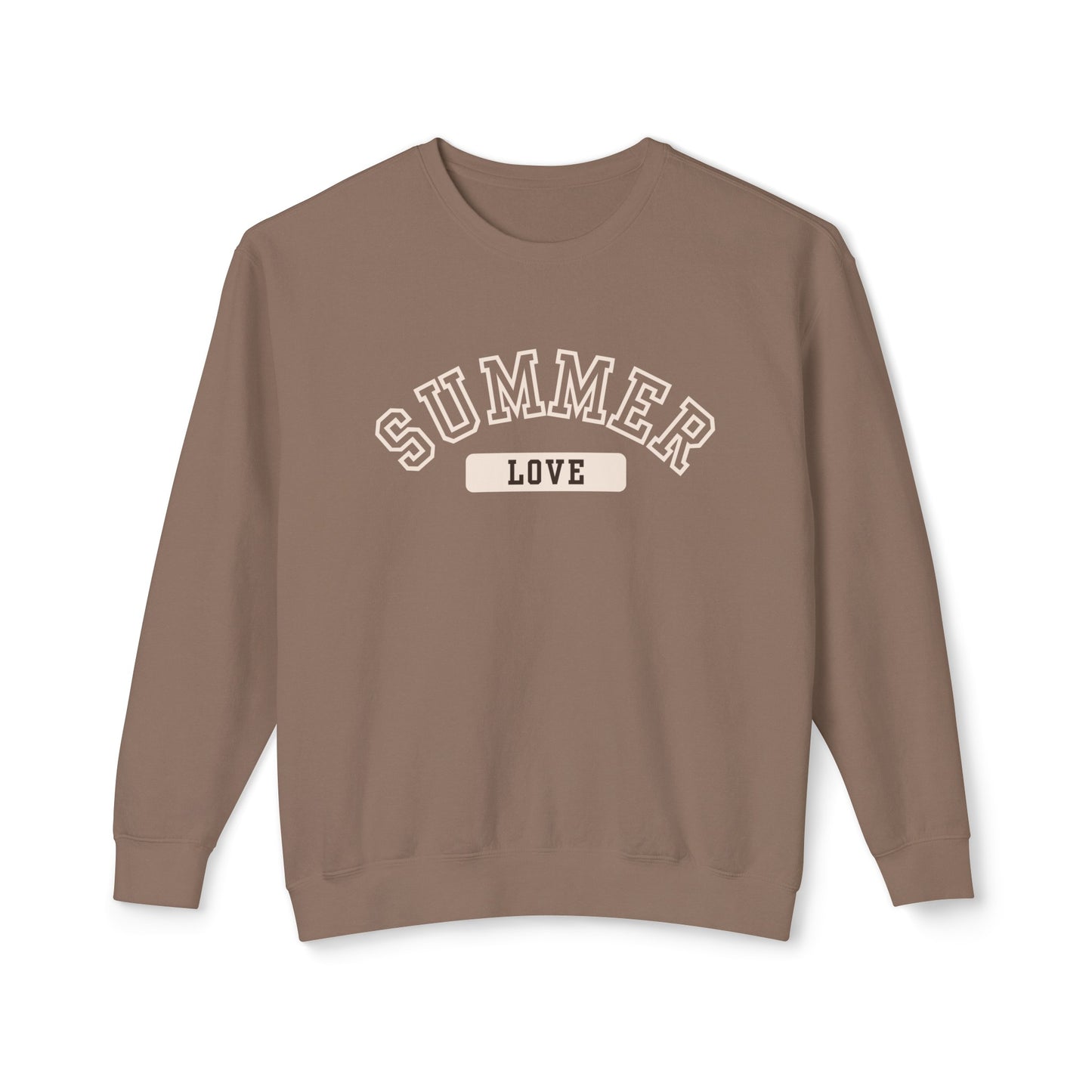 SUMMER LOVE UNISEX LIGHTWEIGHT CREWNECK SWEATSHIRT