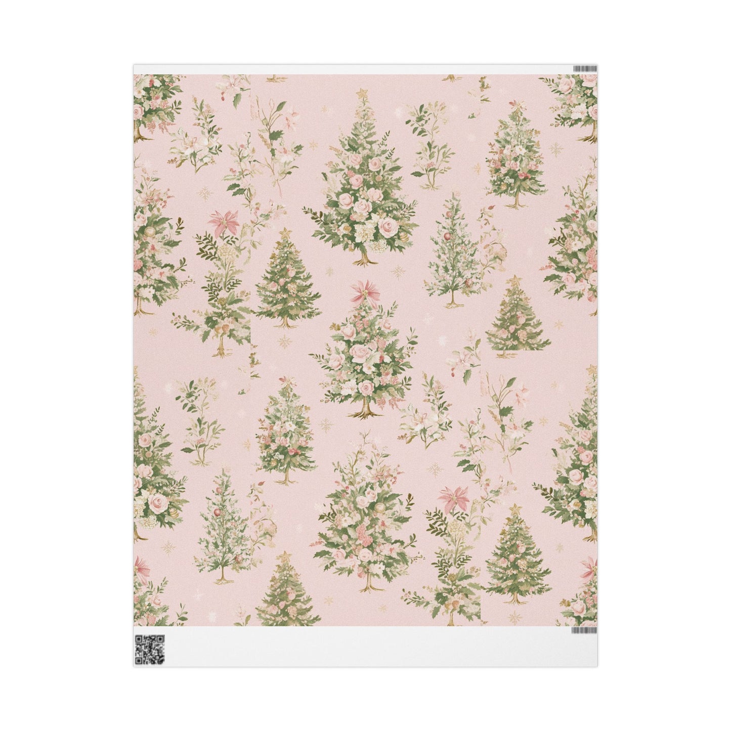 Lux Vintage Coquette Christmas Gift Wrap