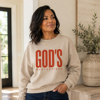 God's Masterpiece Crewneck Sweatshirt